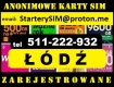 Ogłoszenie - Łódź zarejestrowane karty SIM plus Orange startery Play Tmobile prepaid aktywne. Miniaturka 1