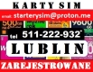 Ogłoszenie - Lublin ZAREJESTROWANE KARTY SIM startery telefoniczne prepaid Orange Plus Tmobile Play Laycamobile. Miniaturka 1