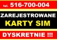 Ogłoszenie - Zarejestrowane karty SIM prepaid polskie startery telefoniczne anonimowe Rejestracja kart SIM online Wrocław. Miniaturka 1