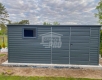 Ogłoszenie - Schowek - Domek Ogrodowy 4,5x3m -  Drzwi  - okno - antracyt - dach spad w tył  GP757. Miniaturka 2