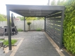 Ogłoszenie - Carport - wiata samochodowa 4x6 m - dodatkowa zabudowa - antracyt - dach spad w tył GP734. Miniaturka 3