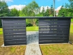Ogłoszenie - Carport - Wiata samochodowa 6x4 m - dodatkowa zabudowa - antracyt - dach spad w tył - rynna GP760. Miniaturka 6