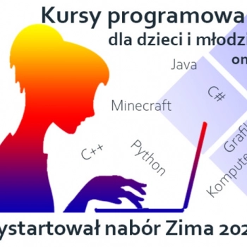 Ogłoszenie - Warsztaty programowania dla młodzieży i dzieci online Żary