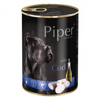Ogłoszenie - Mokra karma dla psa Piper Animals z dorszem 400 g - 6,09 zł
