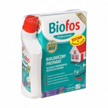 Ogłoszenie - Biofos Do Szamb 1 KG i Żel Bio500 ML Florovit - 51,00 zł