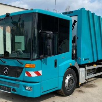 Ogłoszenie - Mercedes Econic śmieciarka dwuosiowa FAUN 18m3 EURO 5 EEV - 115 000,00 zł