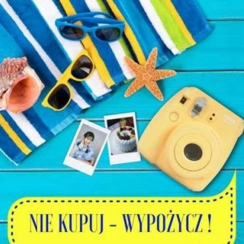 Ogłoszenie - Nie Kupuj! Wypożycz aparat typu polaroid FUJI INSTAX MINI 8 - 25,00 zł