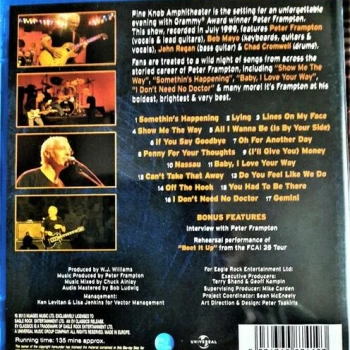 Ogłoszenie - Sprzedam Koncert Legenda Rock-a Peter Frampton: Live In Detr - 74,00 zł