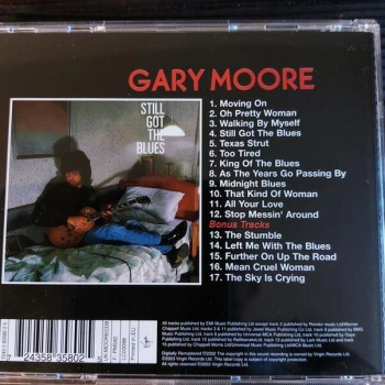 Ogłoszenie - Sprzedam Album CD Gary Moore Still Got the Blues - 39,00 zł