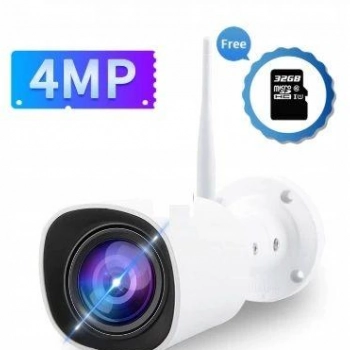 Ogłoszenie - Zewnętrzna kamera WiFi 4mpx nagrywa nocą w kolorze - 480,00 zł