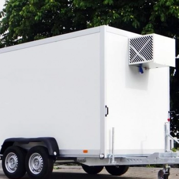 Ogłoszenie - przyczepa chłodnia furgon izolowany cargo kontener - 34 880,00 zł