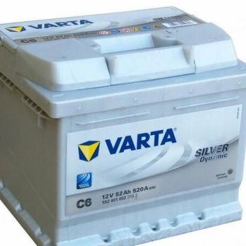 Ogłoszenie - Akumulator Varta Silver Dynamic C6 52Ah/520A - 249,00 zł