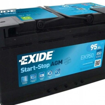 Ogłoszenie - Akumulator EXIDE AGM START&STOP EK950 95Ah 850A EN - 660,00 zł