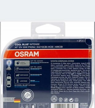 Ogłoszenie - Żarówki samochodowe Osram H7 55 W 64210CBI-HCB 2 szt. - 30,00 zł