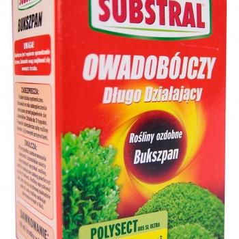 Ogłoszenie - Środek owadobójczy do zwalczania szkodników roślin ozdobnych (ćma bukszpanowa) Polysect 005 SL 100 ml - 26,99 zł