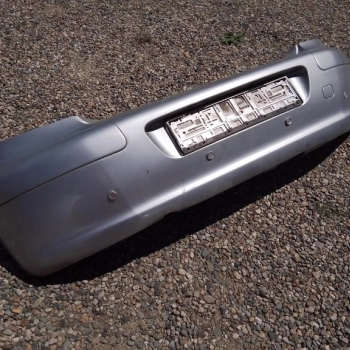 Ogłoszenie - Zderzak tył tylny Peugeot 307 3D czujniki parkowania srebrny - 150,00 zł