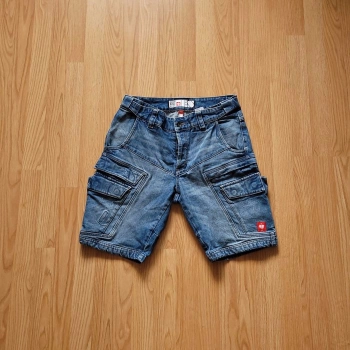Ogłoszenie - Spodenki cargo jeansowe Engelbert Strauss 34us/M kieszenie na magnes - 95,00 zł