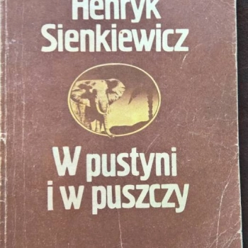 Ogłoszenie - W pustyni i w puszczy Henryk Sienkiewicz - 5,00 zł