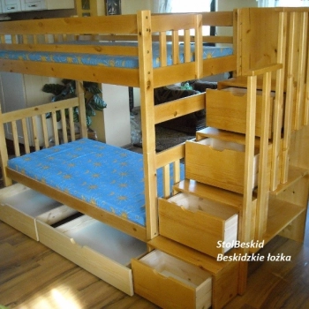 Ogłoszenie - Łóżko piętrowe łóżka ze schodami producent NOWE WYSYŁKA - 2 590,00 zł