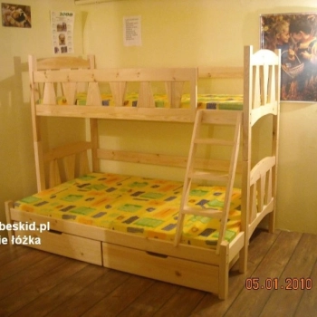 Ogłoszenie - 3 osobowe łóżko piętrowe dla dzieci Wysyłka cały kraj NOWE PRODUCENT - 1 410,00 zł