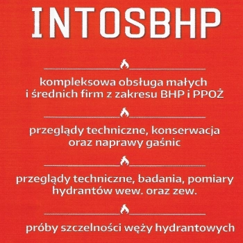 Ogłoszenie - Usługi szkoleniowe, usługi BHP - Lublin
