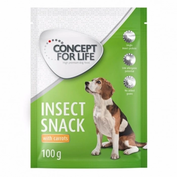 Ogłoszenie - Concept for Life Insect Snack, marchew - 12,80 zł