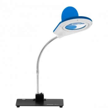 Ogłoszenie - Lampka LED warsztatowa lupa 5x / 10x giętkie ramię - 95,00 zł
