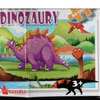 Ogłoszenie - Puzzle 24 elementy. Dinozaury 3+ - 8,50 zł
