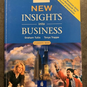 Ogłoszenie - New Insights into Business Student’s Book + Workbook - 20,00 zł