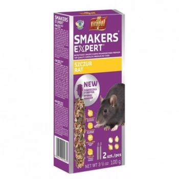 Ogłoszenie - Vitapol Smakers Expert pełnoporcjowa karma dla szczura w formie kolby 2szt. - 5,98 zł