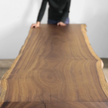 Ogłoszenie - Stół z litego drewna, monolit, LIVE EDGE, dostępny od ręki. - 14 900,00 zł