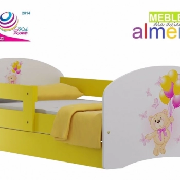 Ogłoszenie - łóżko z bajkowym motywem dla dzieci 140x70 + szuflada - 549,00 zł