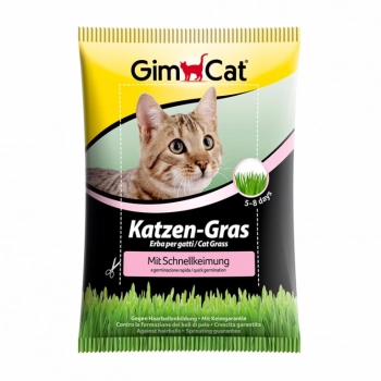 Ogłoszenie - GimCat Trawa dla kotów szybkokiełkująca w woreczku 100 g - 6,90 zł