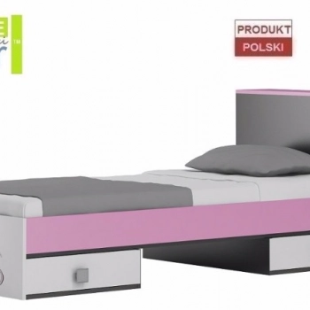 Ogłoszenie - łóżko młodzieżowe dla nastolatki PARIS 19 łóżko 226x94 stylowa grafika - 1 299,00 zł