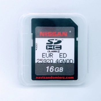 Ogłoszenie - Karta SD do nawigacji Nissan V4 EU - 500,00 zł
