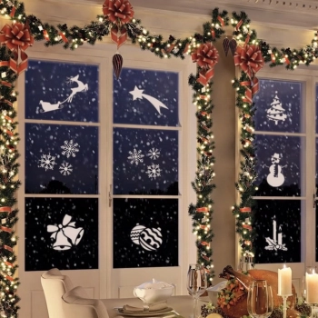 Ogłoszenie - SZABLONY świąteczne do sztucznego śniegu MIX WZORÓW 8szt  14,98 zł - 14,98 zł