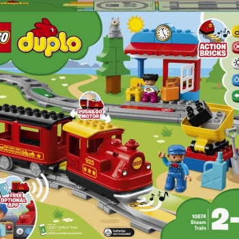 Ogłoszenie - LEGO DUPLO Pociąg parowy 10874 Outlet - Dolnośląskie - 130,00 zł