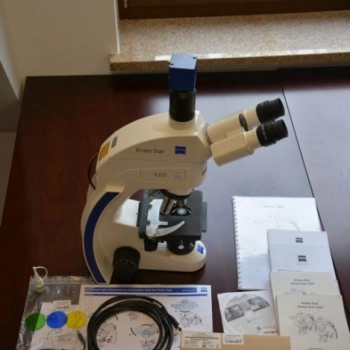 Ogłoszenie - Mikroskop fluoresencyjny Primo Star (Zeiss) - 19 899,00 zł
