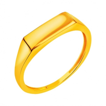 Ogłoszenie - Złoty pierścionek - sygnet - 549,00 zł