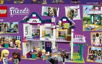 Ogłoszenie - LEGO Friends, Dom rodzinny Andrei, 41449 - Mazowieckie - 234,00 zł