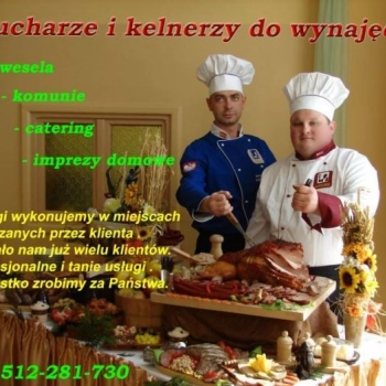 Ogłoszenie - Organizacja przyjęć weselnych u klienta - 130,00 zł