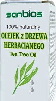 Ogłoszenie - Olejek z drzewa herbacianego Tea Tree Oil Sanbios - 20,00 zł