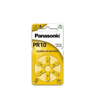 Ogłoszenie - PR10 Panasonic baterie słuchowe 6 sztuk 2025 rok - 8,00 zł