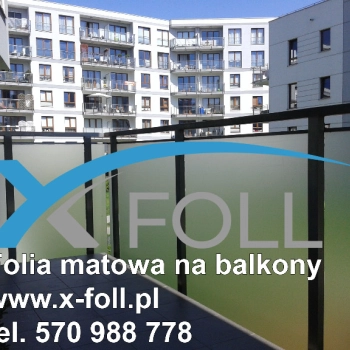 Ogłoszenie - Folia okienna matowa mleczna na balkon - Mazowieckie - 9,00 zł