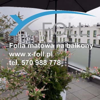 Ogłoszenie - Folia okienna matowa mleczna na balkon - Mazowieckie - 9,00 zł
