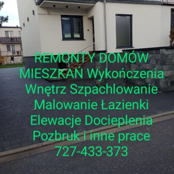 Ogłoszenie - Remonty Domów Mieszkań - Wielkopolskie