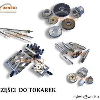 Ogłoszenie - Koło zębate, wałki zębate do tokarek polskich TUR50, TUR63, TUR630 - 1,00 zł