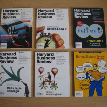 Ogłoszenie - Harward Business Review – miesięcznik 2006, 2008, 2010/2011 - Małopolskie - 23,00 zł