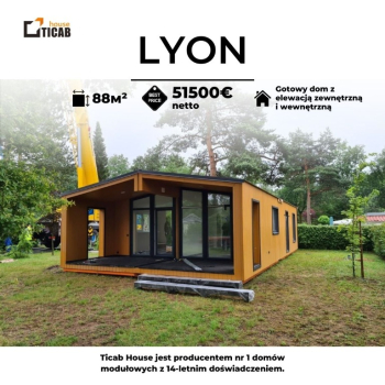Ogłoszenie - Dom modułowy Lyon, 88 m2 - Rzeszów - 239 000,00 zł