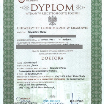 Ogłoszenie - Dyplomy Studia. Matury Certyfikaty Magister Licencjat i Inżynier - Mazowieckie - 2 000,00 zł